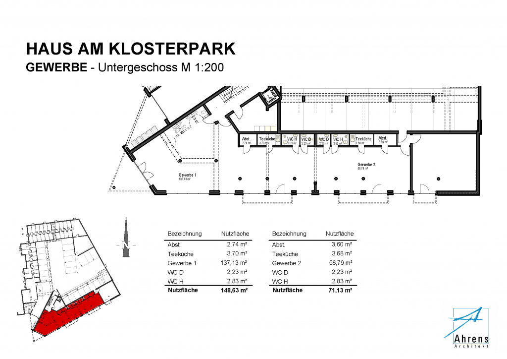 Grundriss Gewerbe